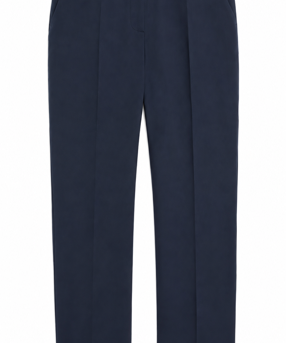 Vite Stretch Cotton Cigarette Trousers
