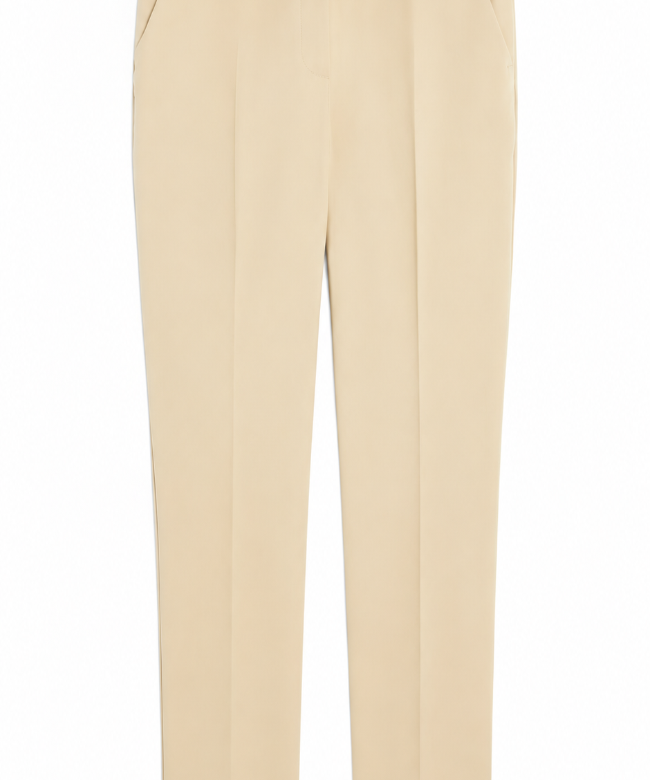 Vite Stretch Cotton Cigarette Trousers