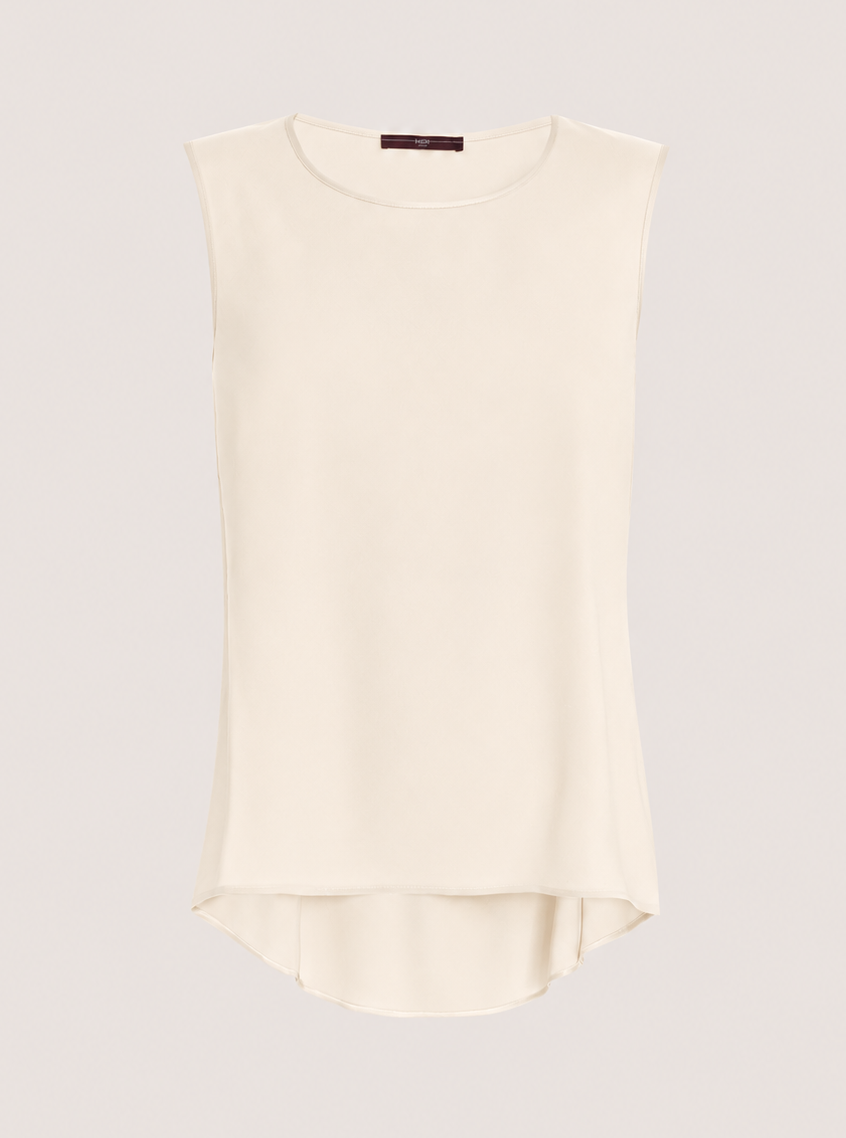Cue Ivory Sleeveless Top