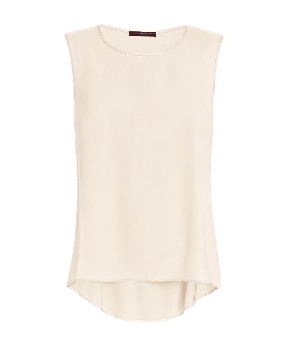 High Everyday Couture Cue Ivory Sleeveless Top