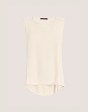 High Everyday Couture Cue Ivory Sleeveless Top