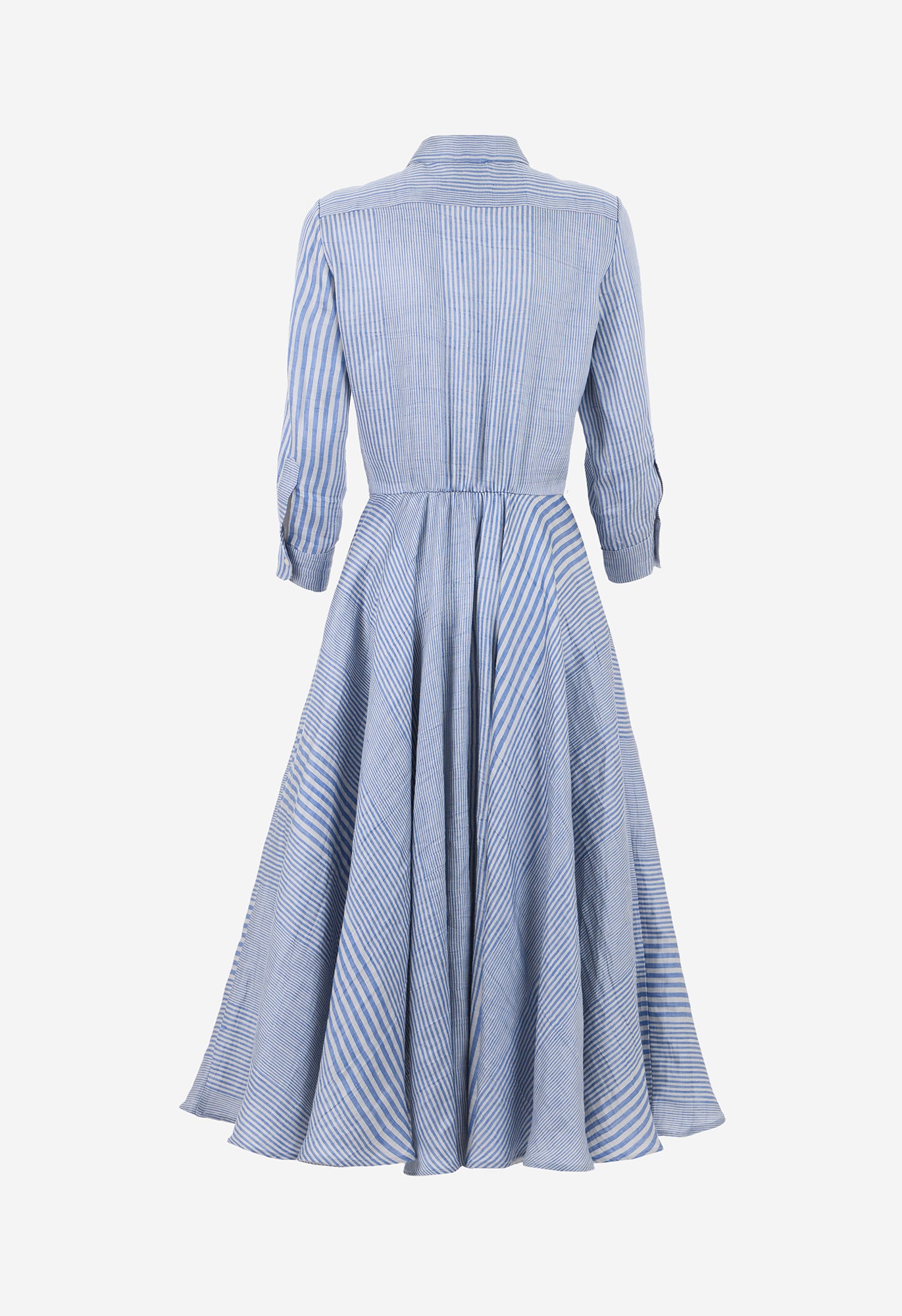 Danette85 Sky White Midi Dress