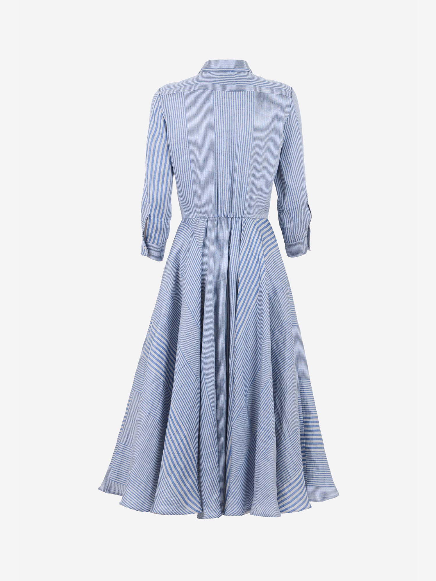 Danette85 Sky White Midi Dress