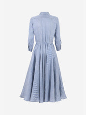 Danette85 Sky White Midi Dress