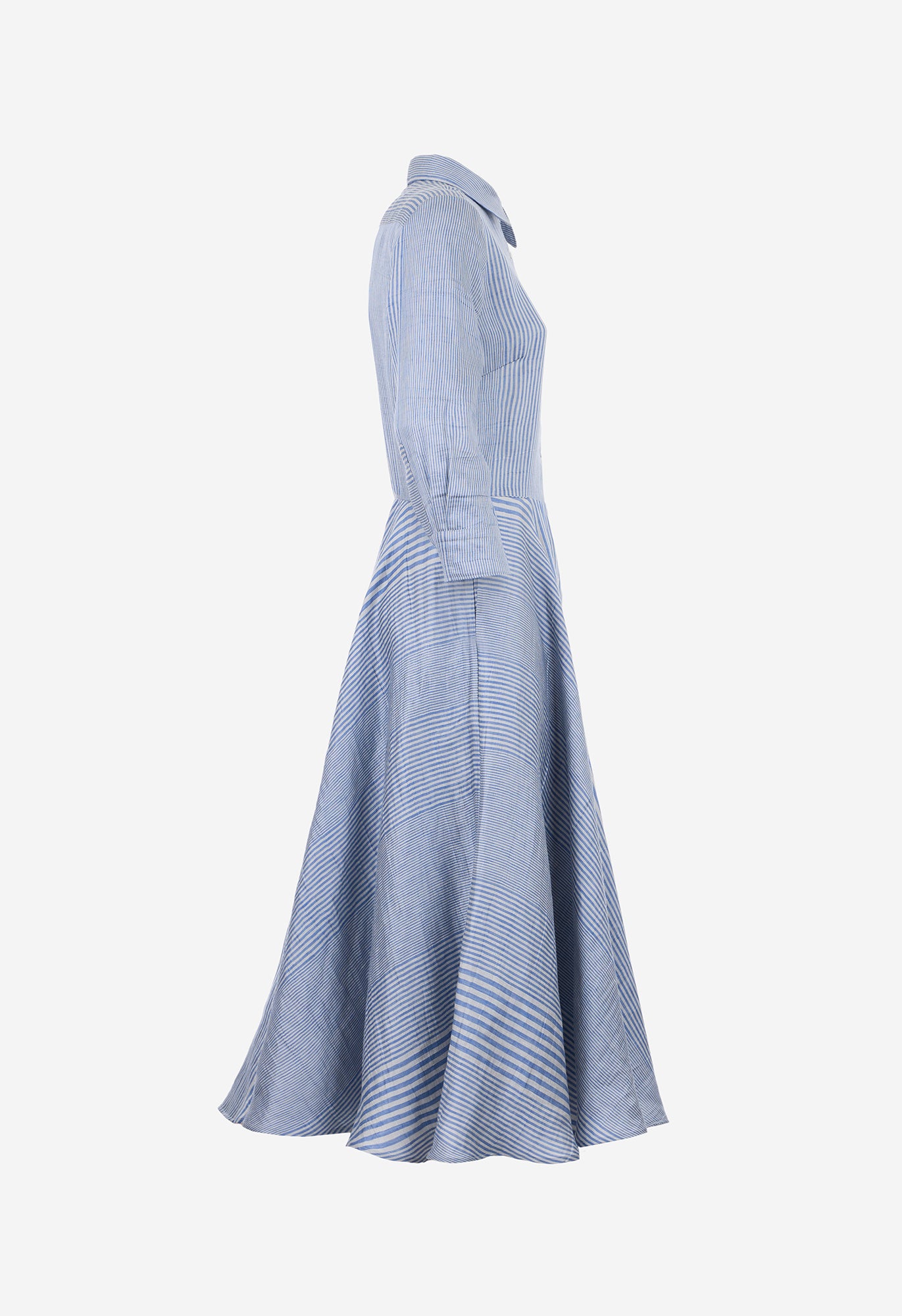 Danette85 Sky White Midi Dress