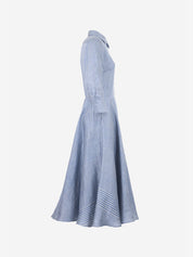 Danette85 Sky White Midi Dress