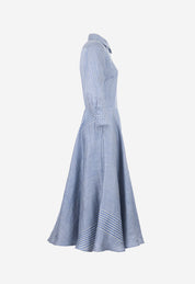 Danette85 Sky White Midi Dress