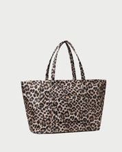 Dina Travel Tote Brushed Leopard