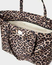 Dina Travel Tote Brushed Leopard
