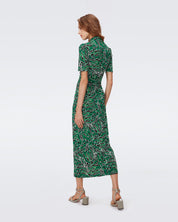 Zoey Green Print Dress