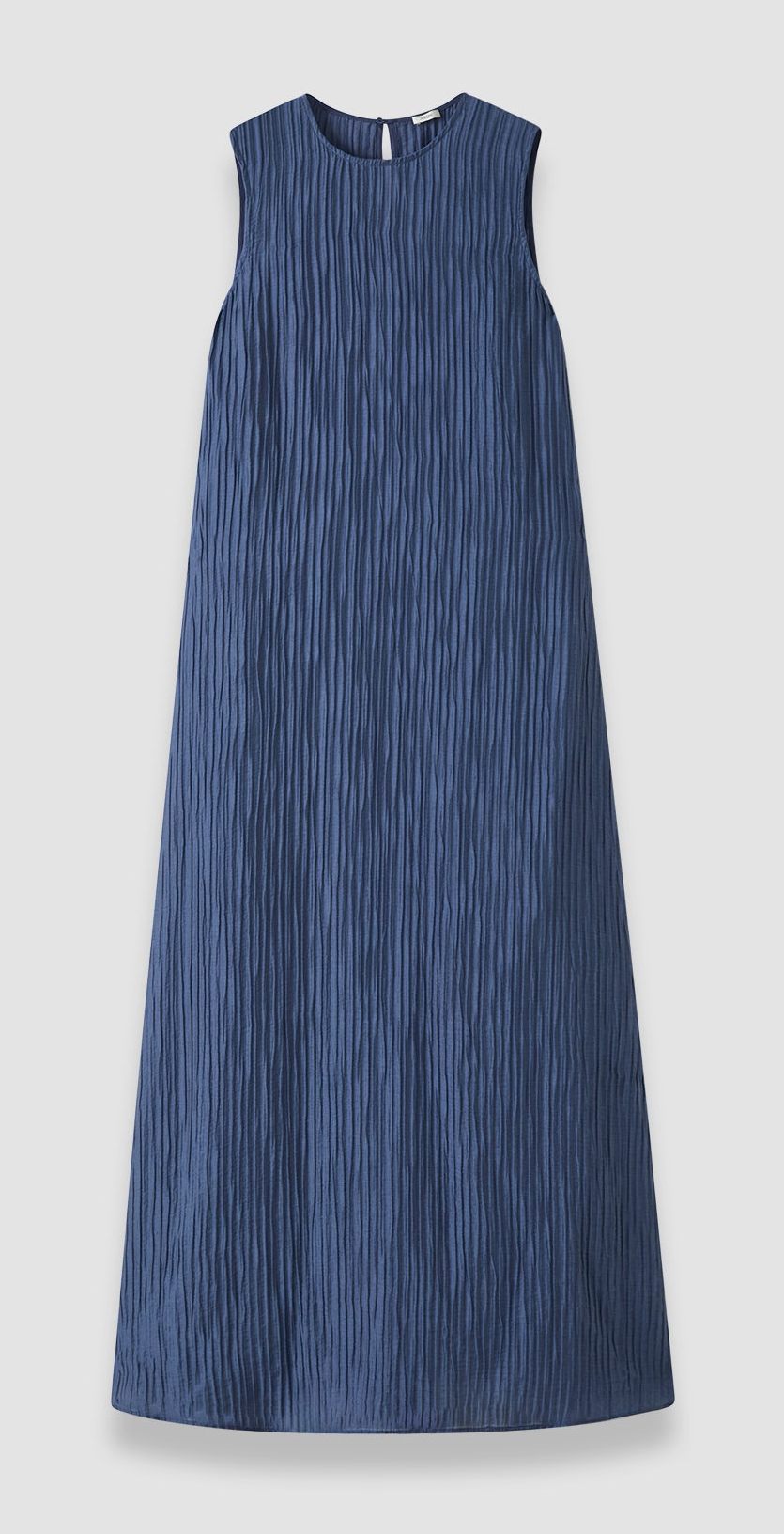 Dion Fluid Crinkle Dress Mineral Blue