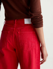 Hattie Crop Recording Red