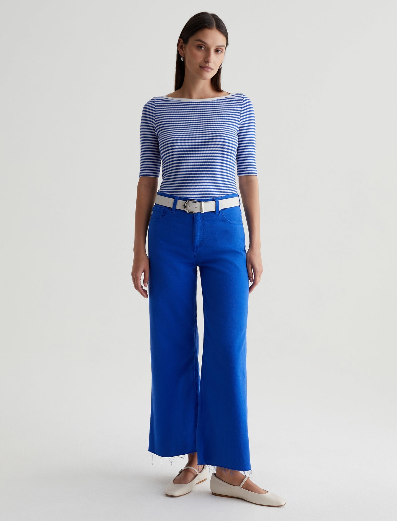 Saige Mid-Rise Wide Leg