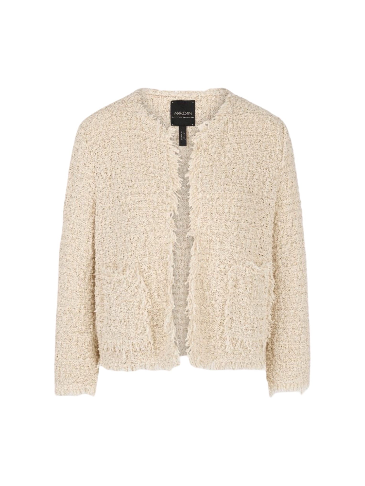 Boucle Cardigan Beige