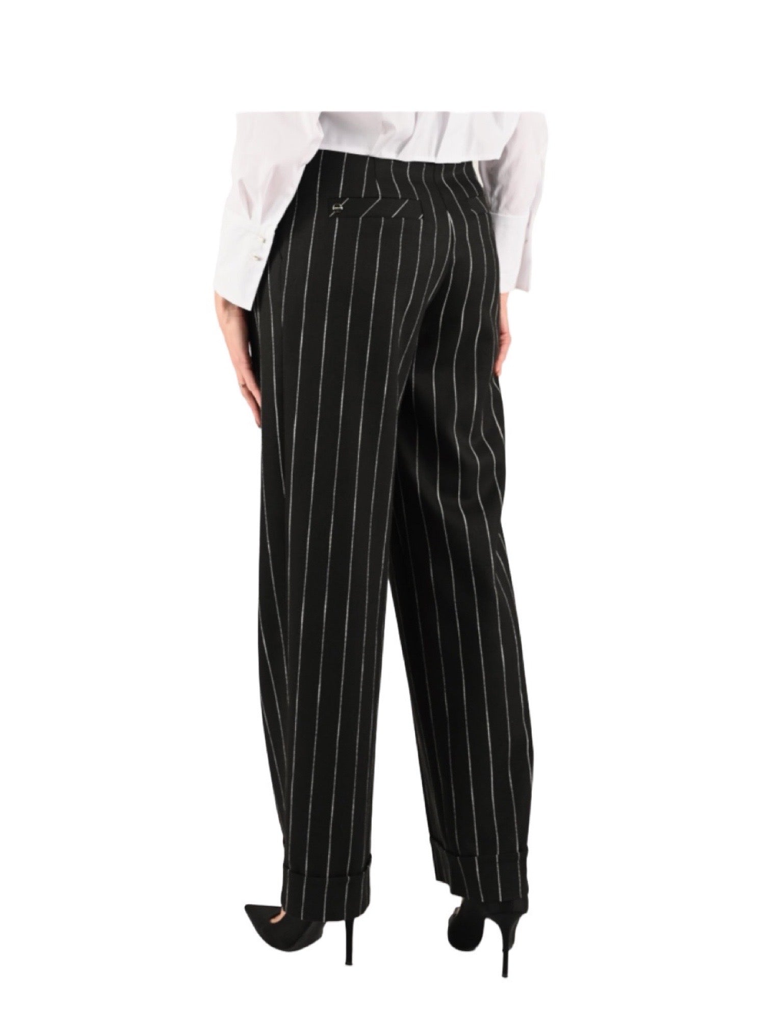 Blk/White Stripe Pants