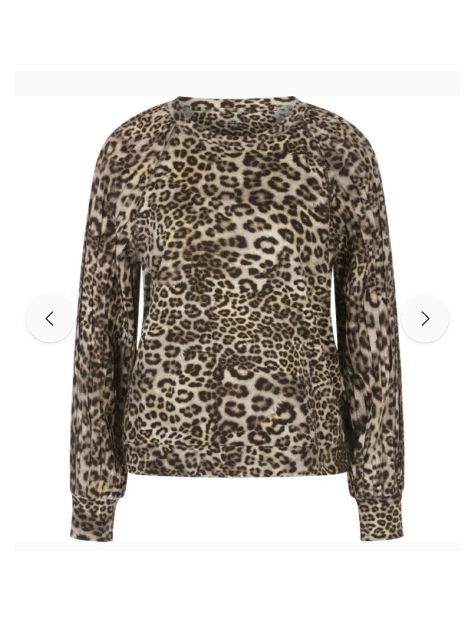 Leopard print blouse