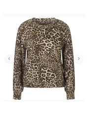 Leopard print blouse