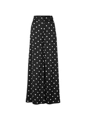 Marc Cain Wide-Leg Trousers Polka Dot