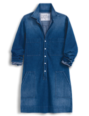 Southern Longsleeve Playsuit dress Denim