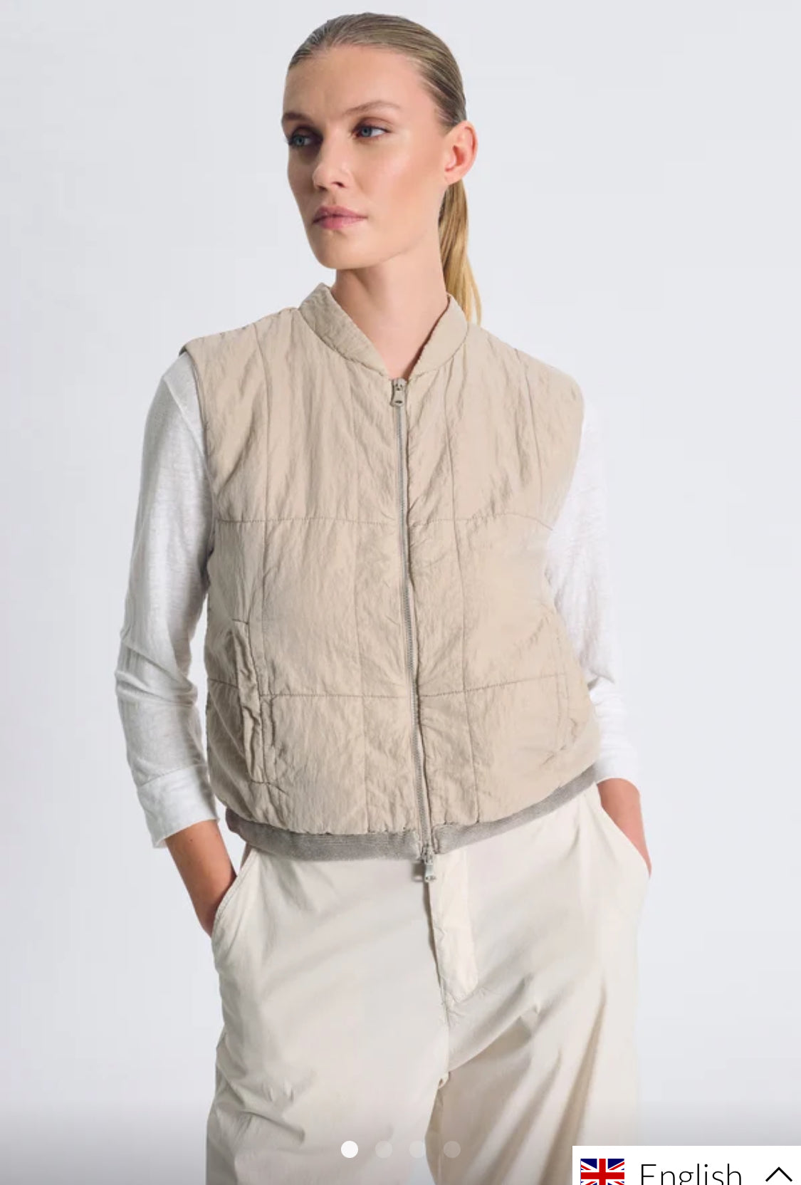 Gilet Taupe