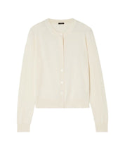 JOSEPH Cardigan Cotton Cashmere Ivory