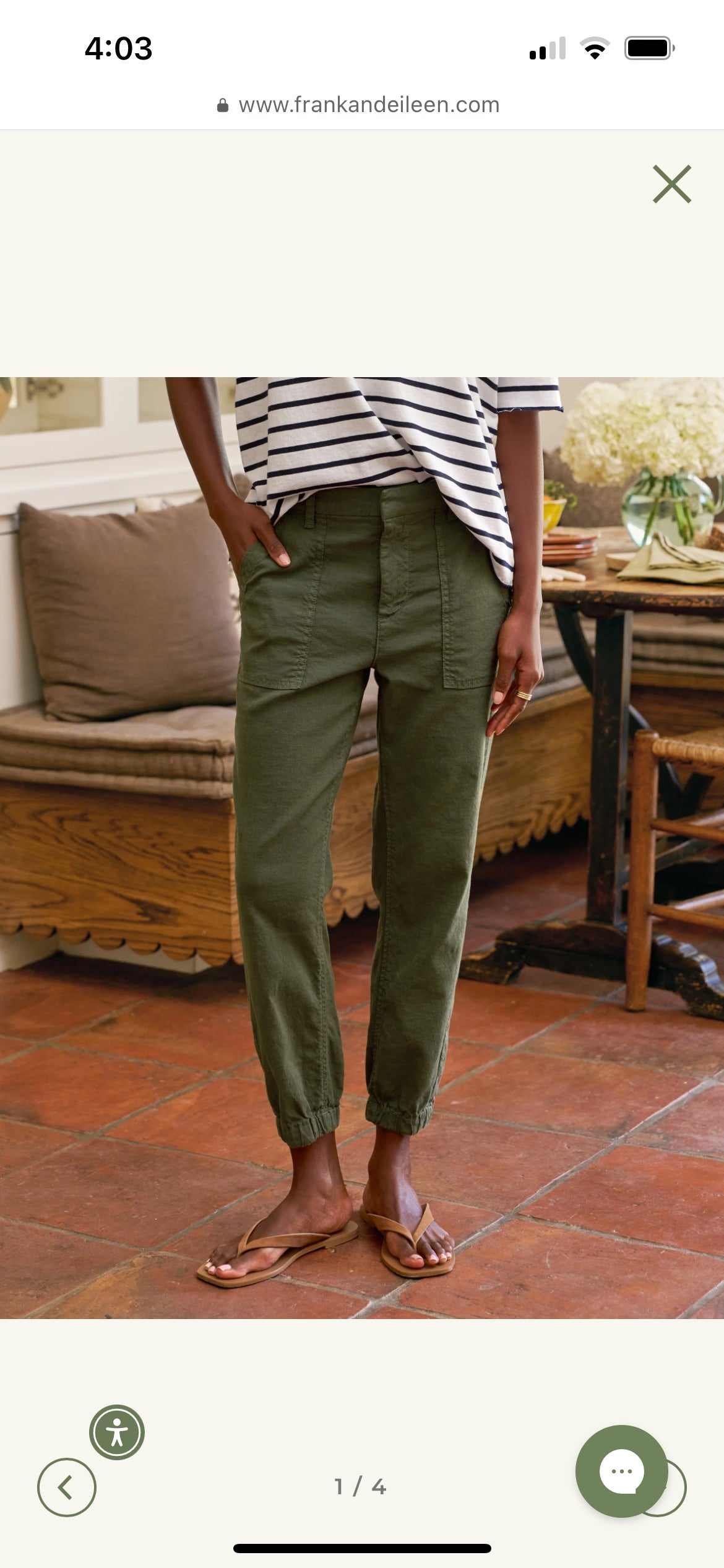Jameson Utility Jogger Hunter Green