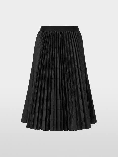 Black Pleated Skirt