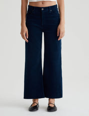 Saige wide leg crop - atlantic night