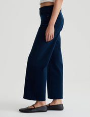 Saige wide leg crop - atlantic night