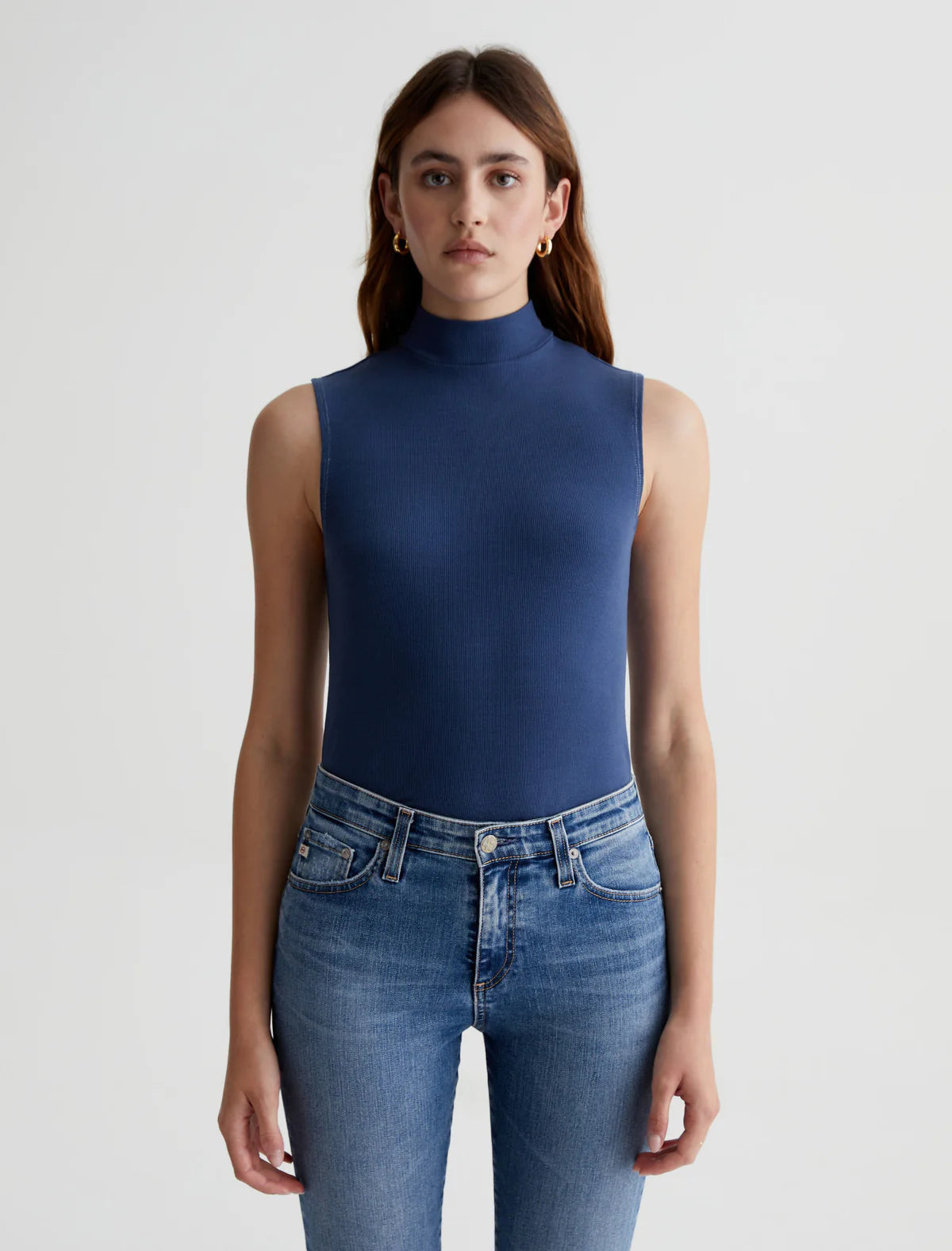 Edie Sleeveless Turtleneck