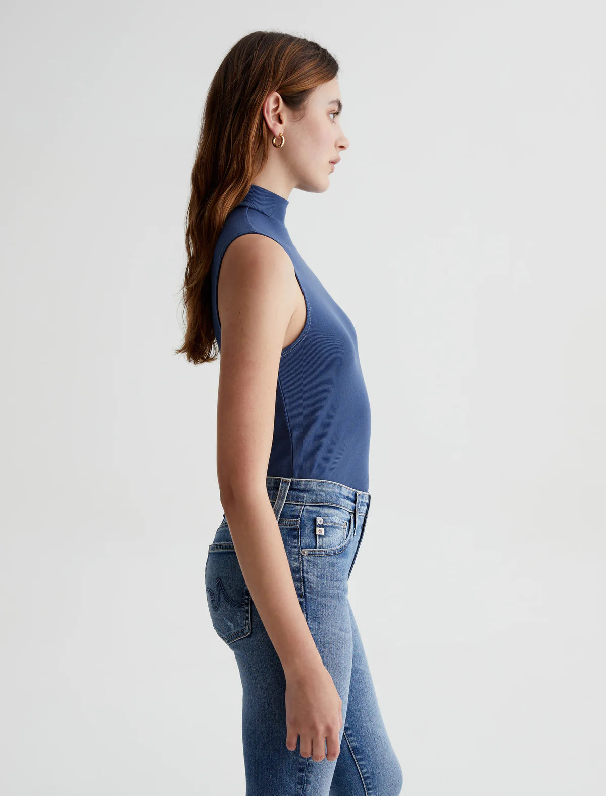 Edie Sleeveless Turtleneck