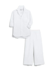 Frank & Eileen Linenset Tuscany Getaway Set - Eileen Button-Up & Maisie Wide-Leg Pant