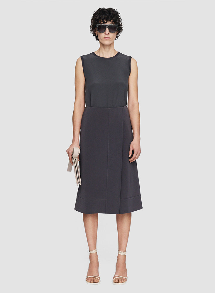 Selma-Skirt-Comfort Crepe Slate