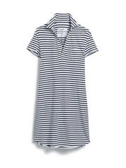 Frank & Eileen Lauren Polo Dress Navy Stripe