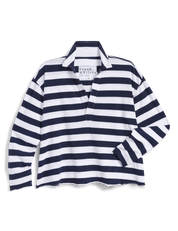 Patrick Popover Henley Nautical Stripe