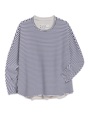 Anna L/S Capelet Striped