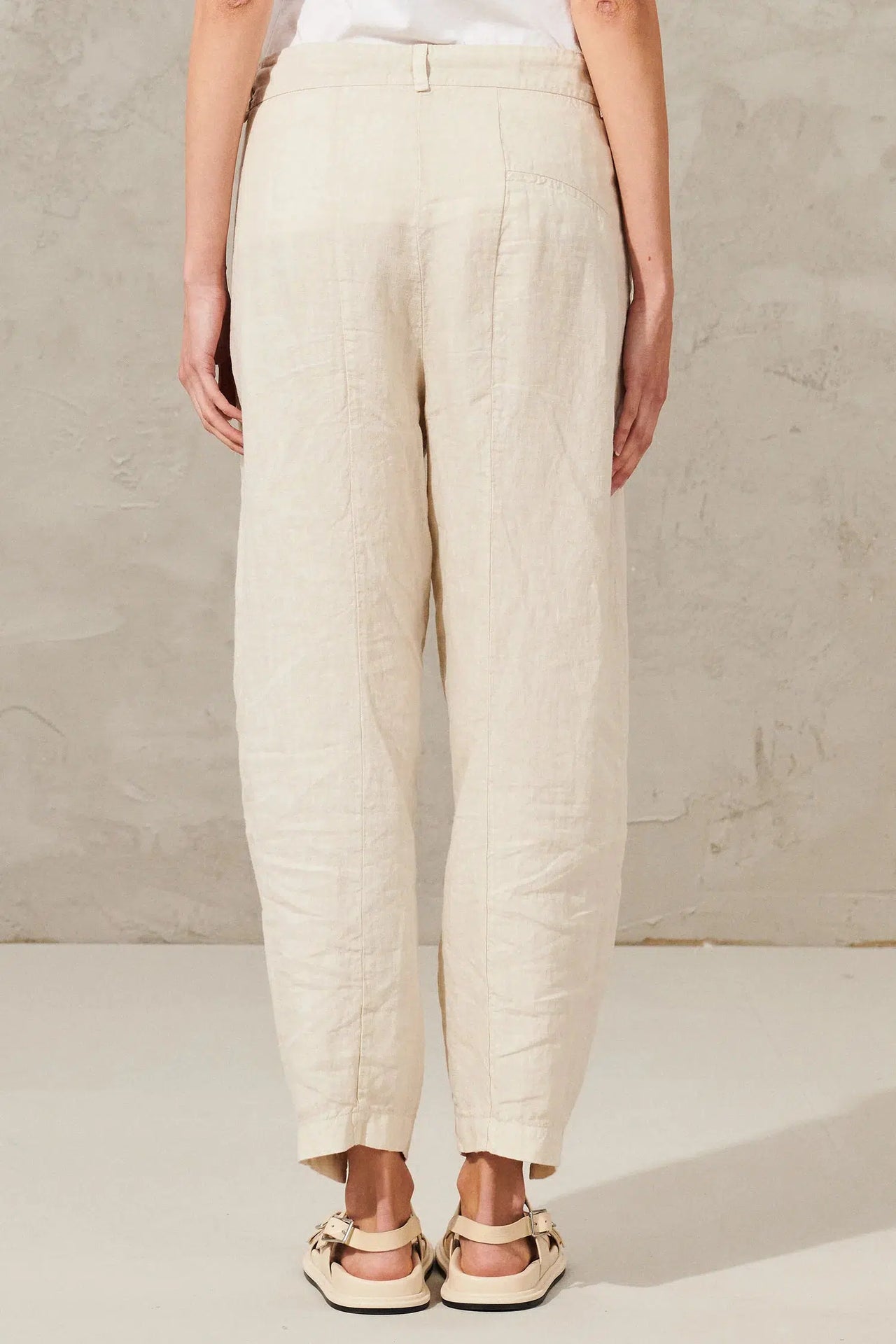 Linen signature pants