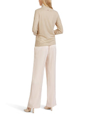 Grey Lurex Top