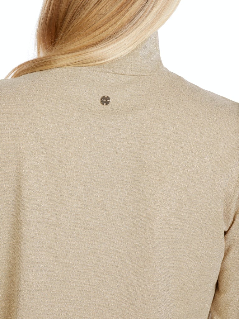 Grey Lurex Top