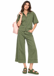 Denim Shirt Olivine