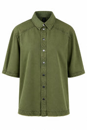 Denim Shirt Olivine