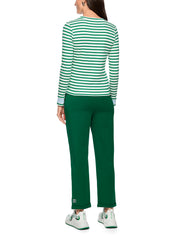 Bright Emerald New Slim-Fit Striped Shirt