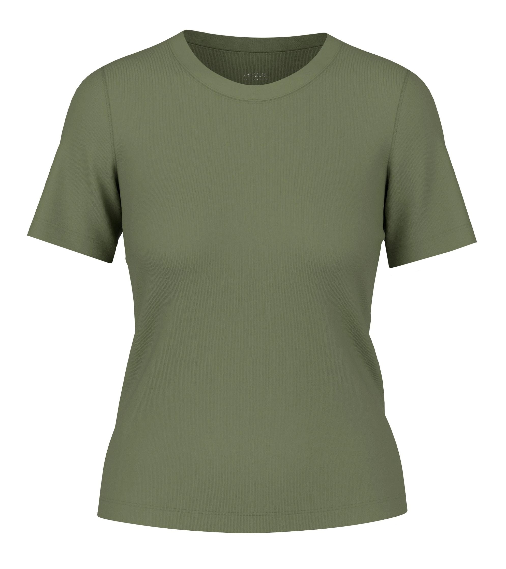 Marc Cain Olivine Ribbed T-Shirt