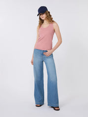 MultiC Jersey Singlet Antique Rose