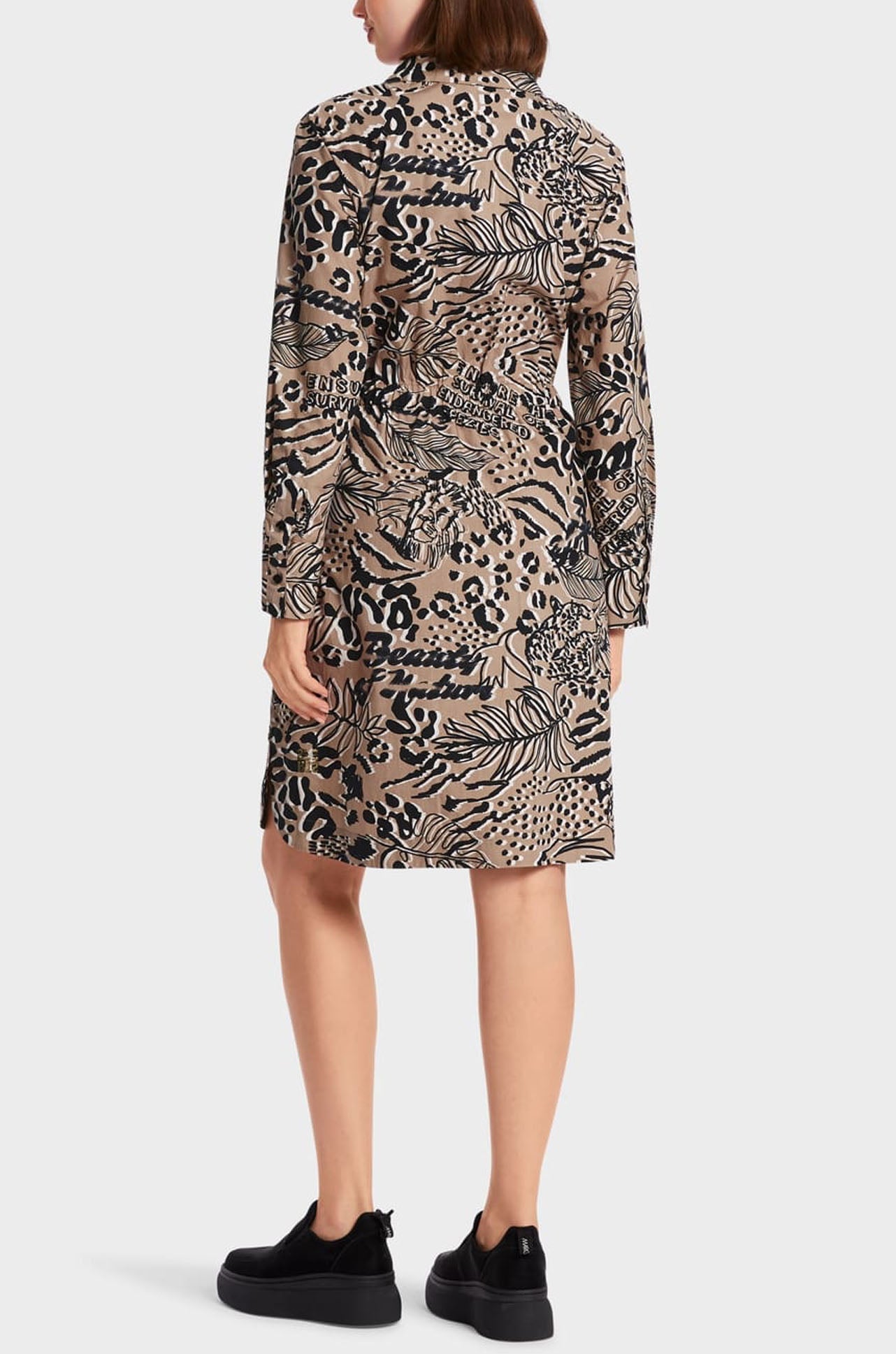 Camel Print Dress