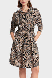 Camel Print Dress