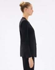 SNIPER Single-Breasted Jacket Black