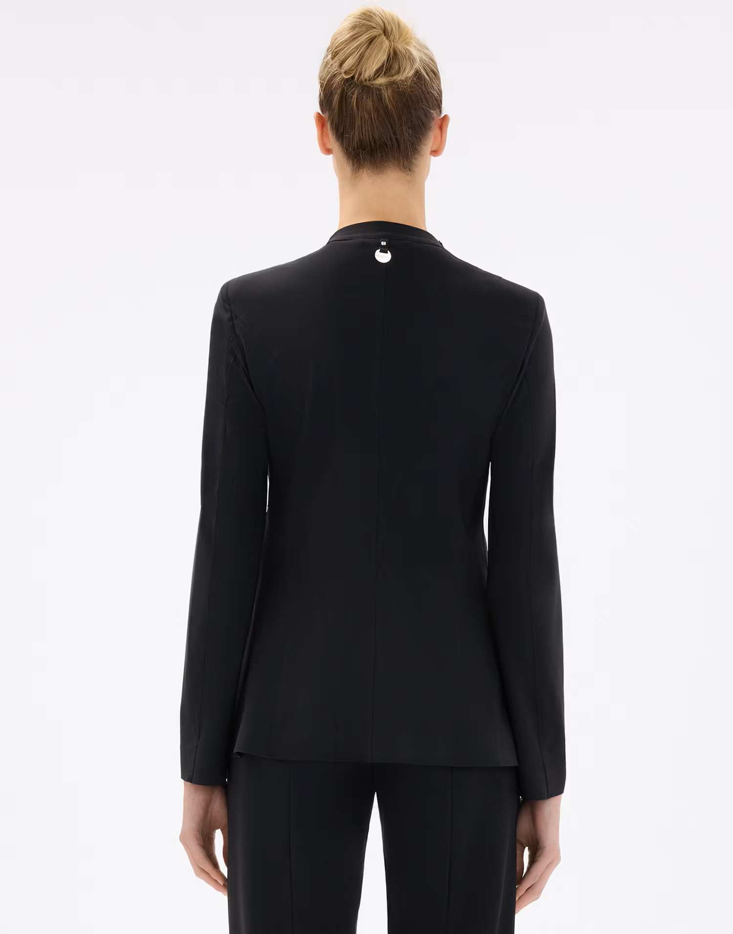 SNIPER Single-Breasted Jacket Black