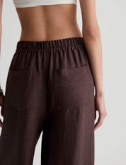 Century Cinched Oak Barrel Brown Pant