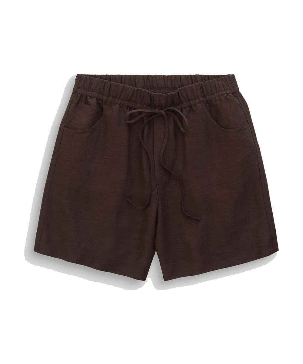 AG Jeans Century Cinched Oak Barrel Brown Shorts